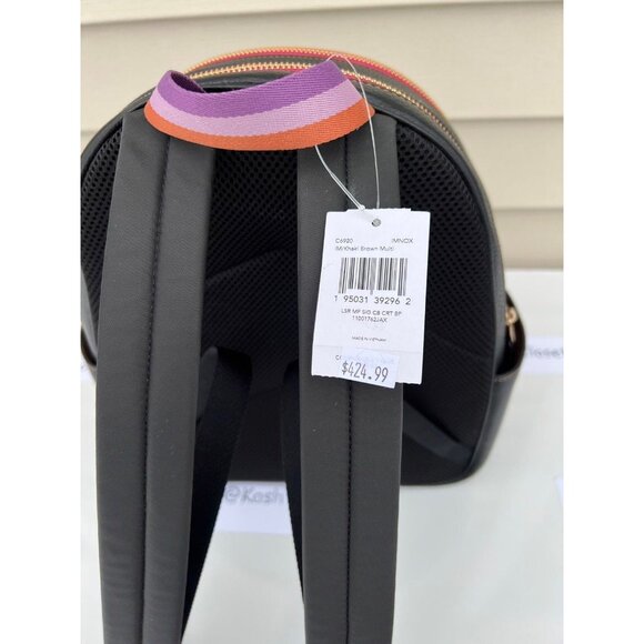 Coach Backpack With Souvenir Patches In Blocked Signature main image 10